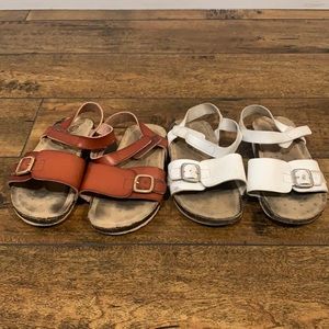 Target Cat and Jack toddler girls size 8 Velcro sandals